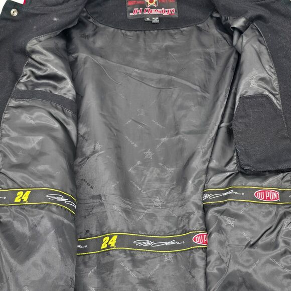 Vintage Jeff Gordon #24 Dupont Flame Nascar Jacket JH Design Men's XL - Picture 7 of 11